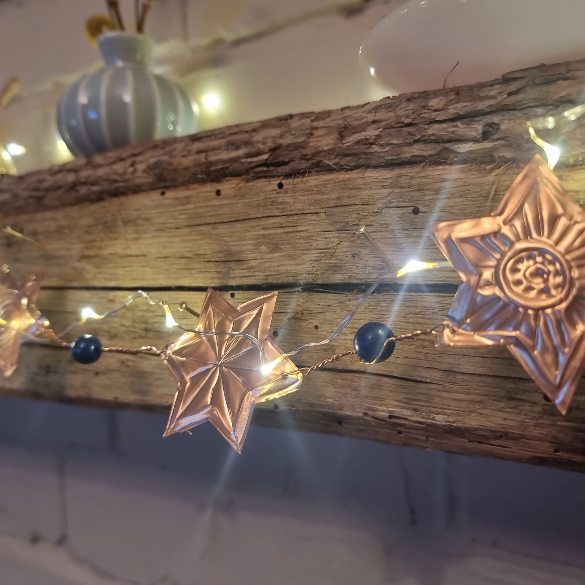 Copper embossed Christmas garland - December evening workshop - multiple dates - The Studio at Wirksworth
