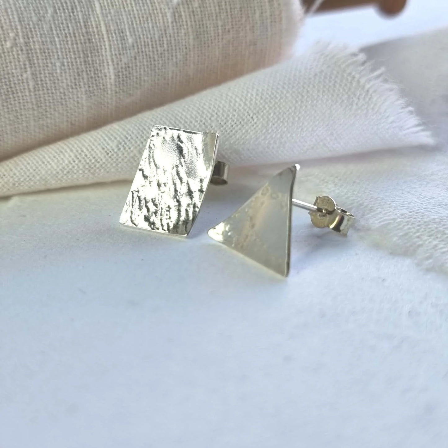 Lace stud earrings - The Studio at Wirksworth