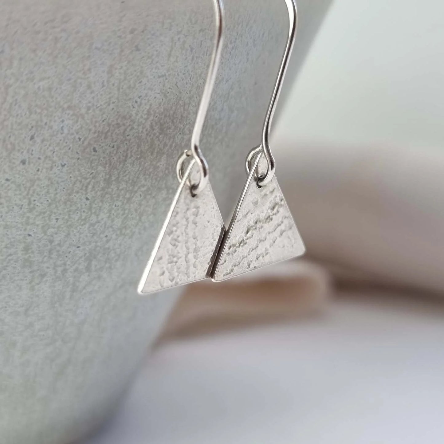 Lace long hook earrings - The Studio at Wirksworth