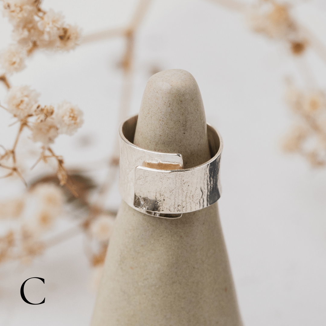 Lace wrap ring - The Studio at Wirksworth