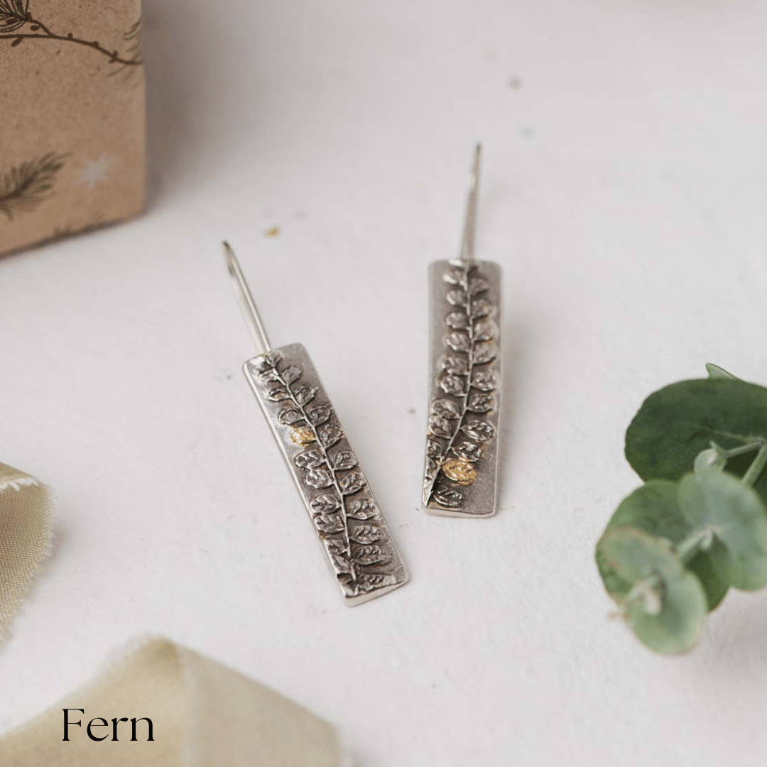 Botanics - dangle earrings - The Studio at Wirksworth