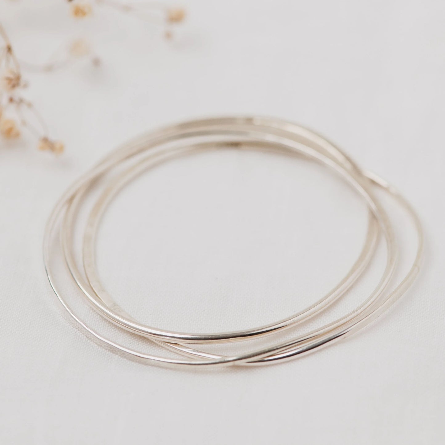 Simple forged bangle - The Studio at Wirksworth