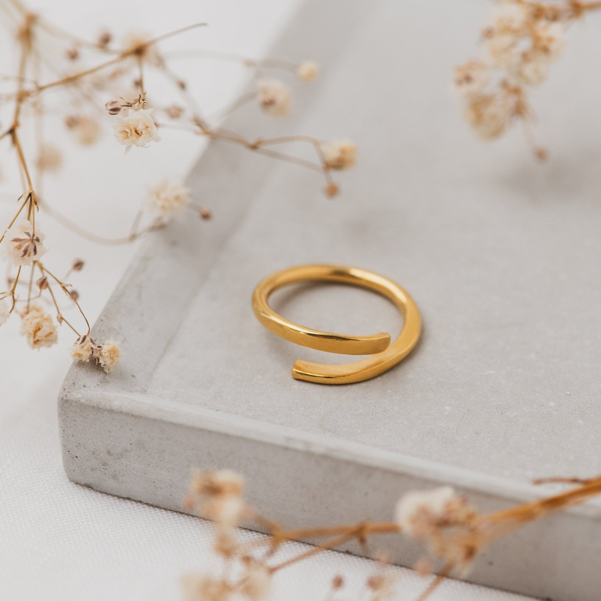 Heavy forged ring - The Studio at Wirksworth