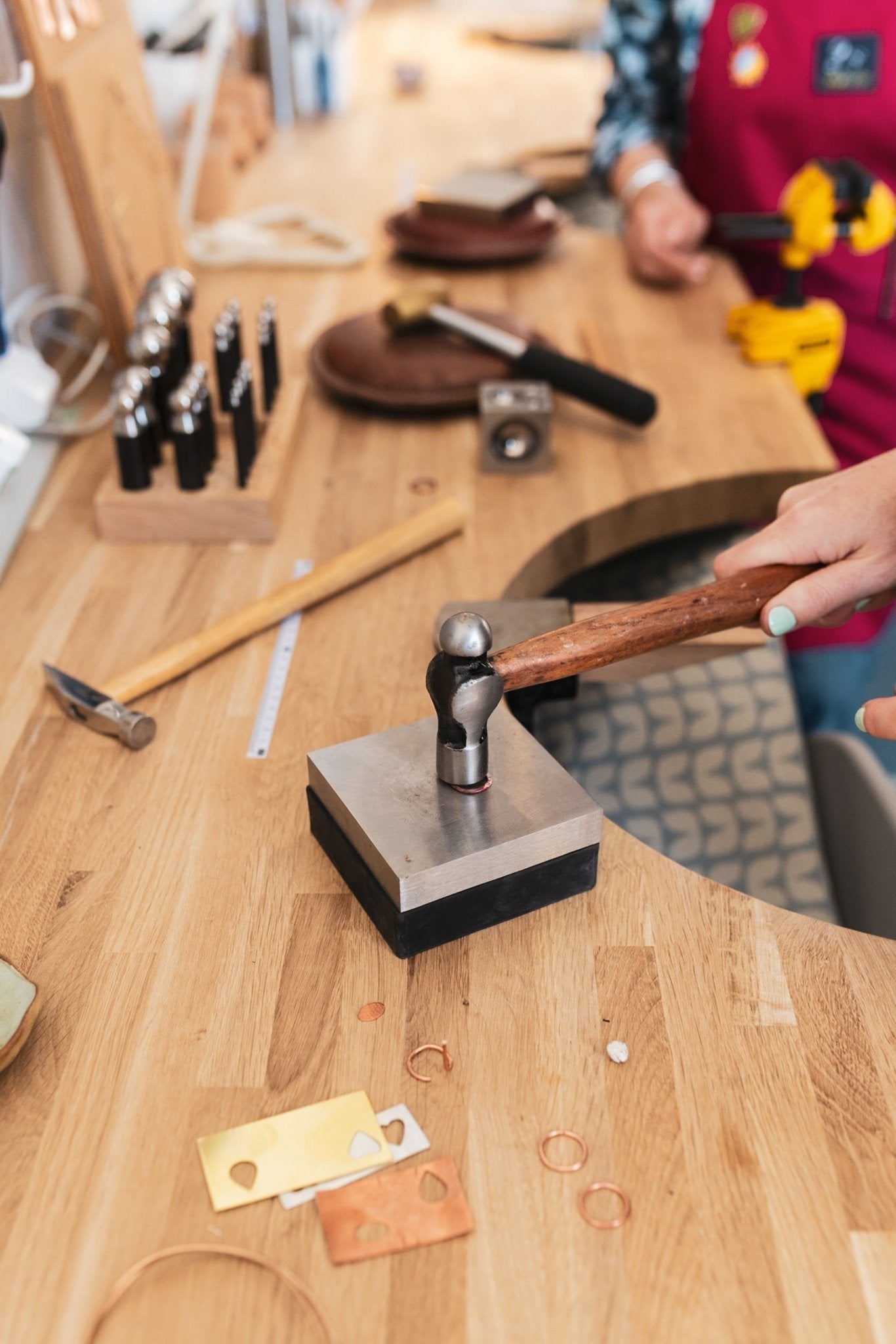 Family fun at The Studio - adult and child workshop - make an adjustable bracelet - 15th August and 30th October - The Studio at Wirksworth