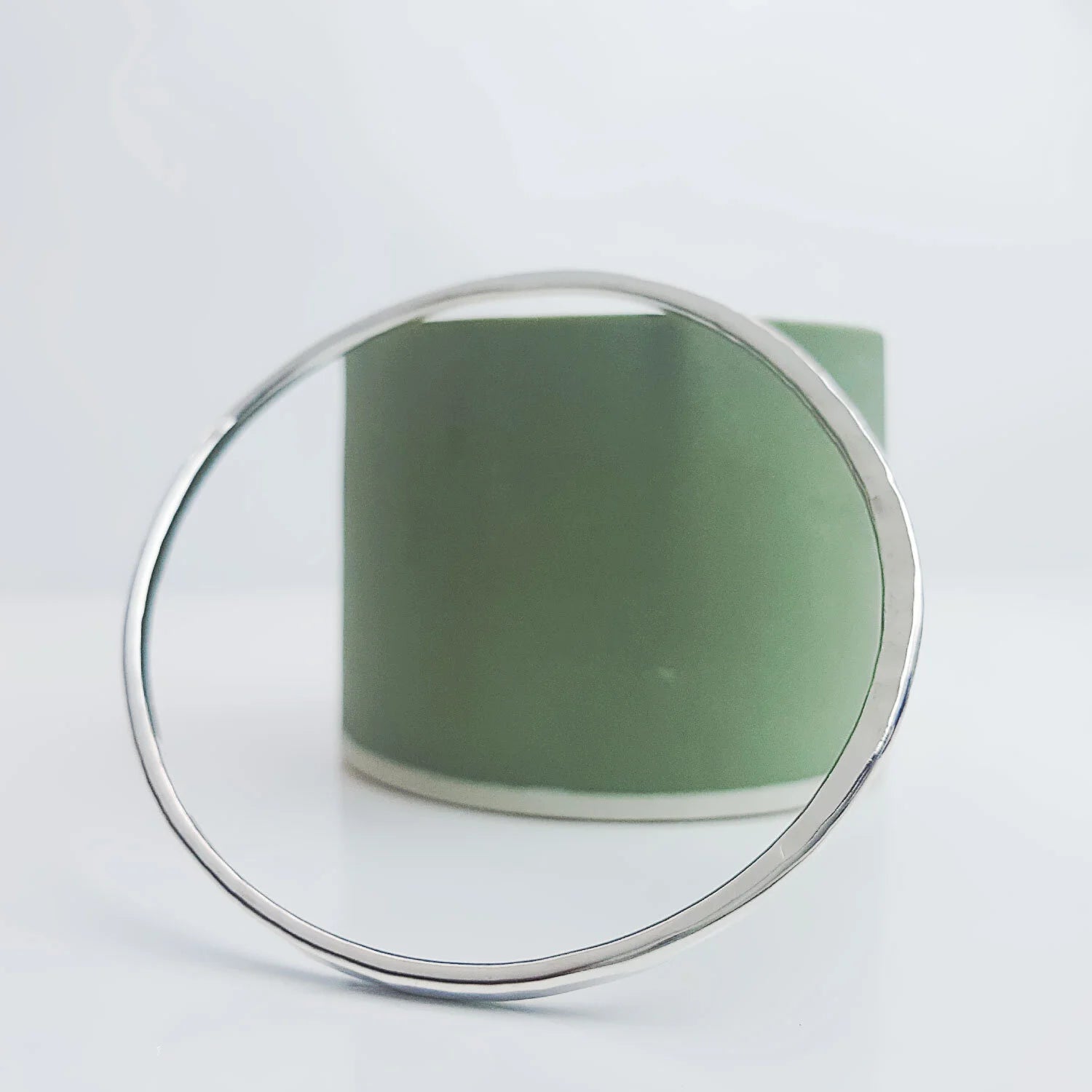 Simple forged bangle - The Studio at Wirksworth