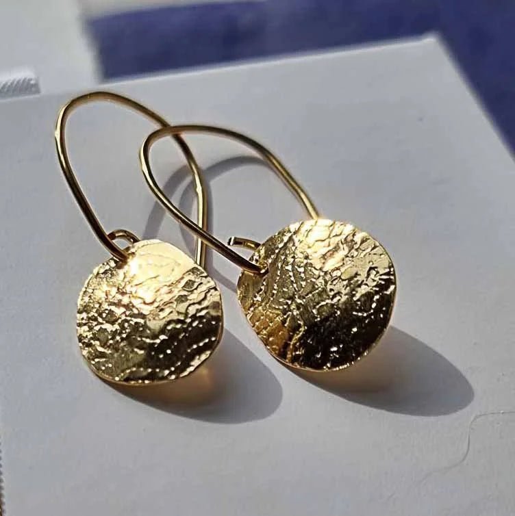 Lace petal earrings - The Studio at Wirksworth