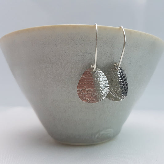 Lace petal earrings - The Studio at Wirksworth