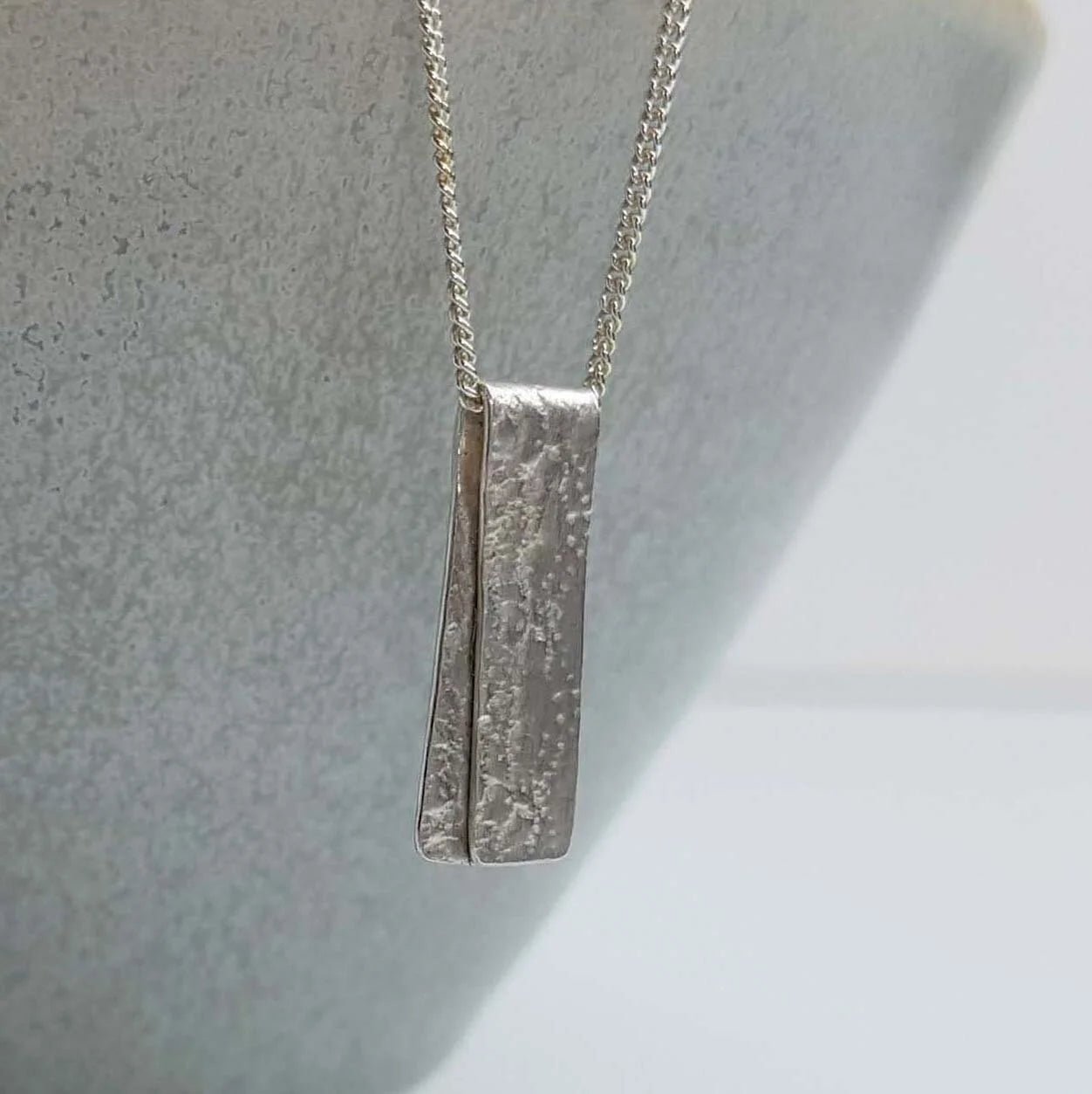 Nottingham lace ribbon necklace - The Studio at Wirksworth