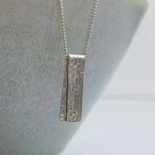 Nottingham lace ribbon necklace - The Studio at Wirksworth