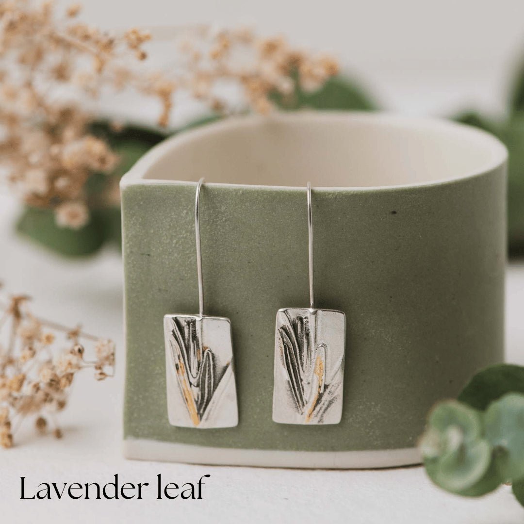 Botanics - dangle earrings - The Studio at Wirksworth