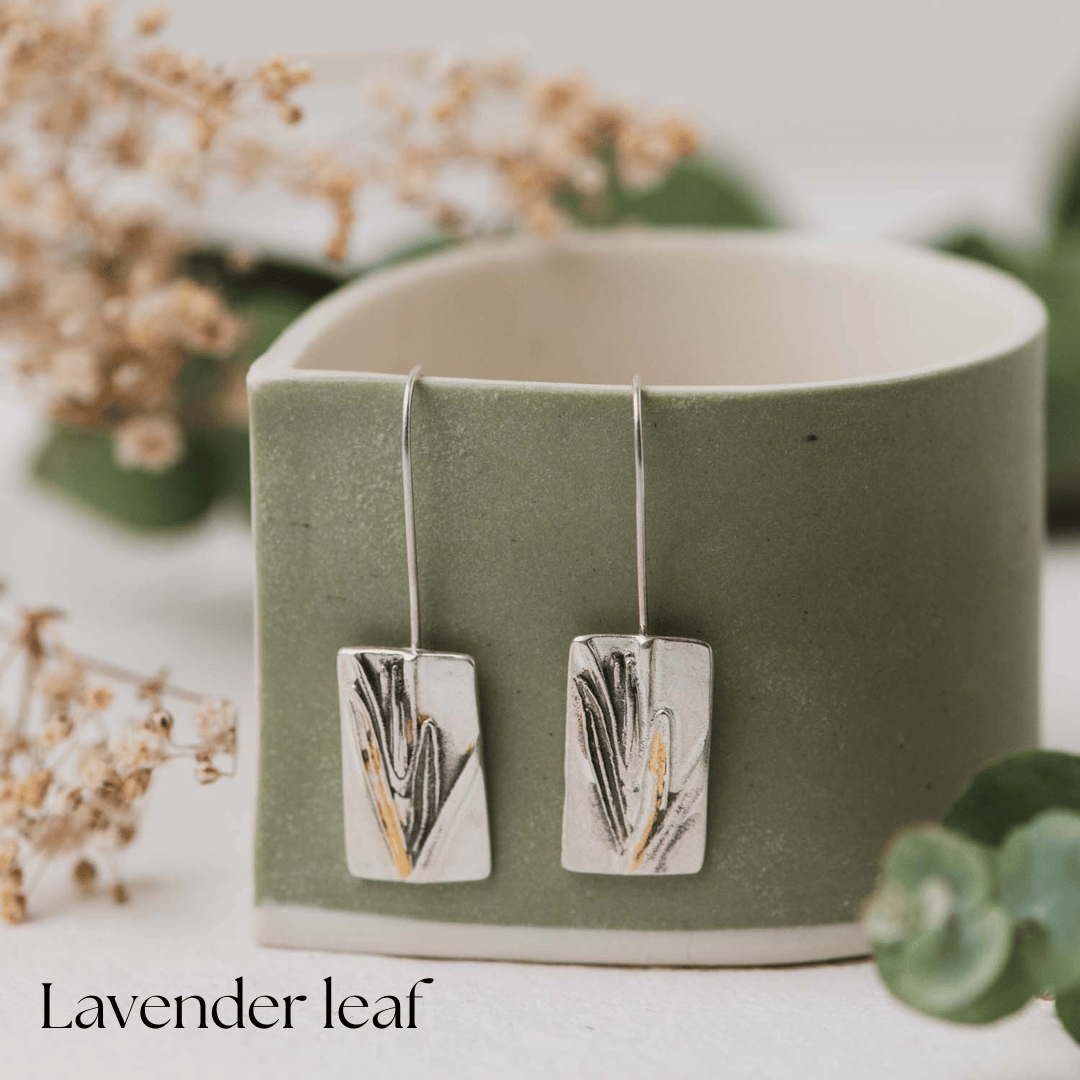 Botanics - dangle earrings - The Studio at Wirksworth
