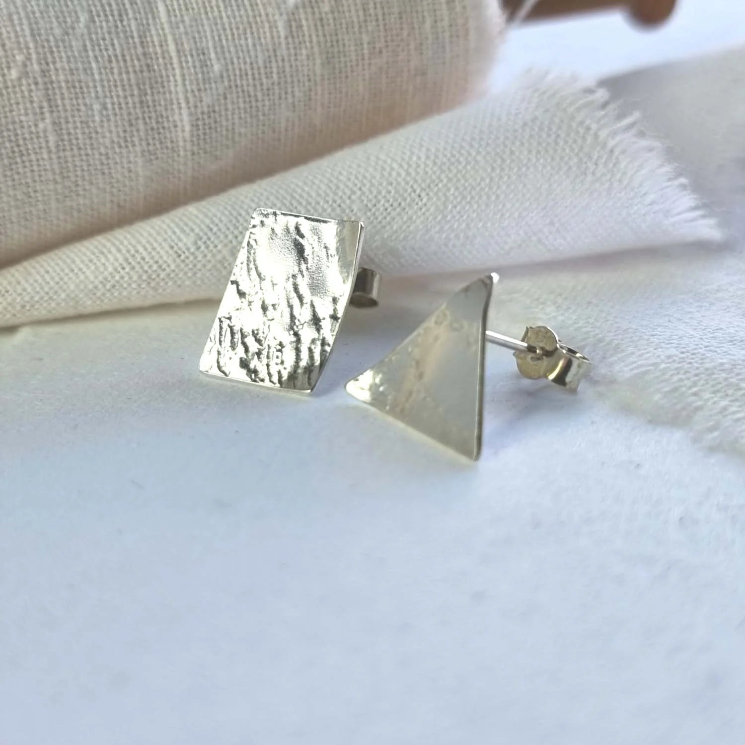 Lace stud earrings - The Studio at Wirksworth