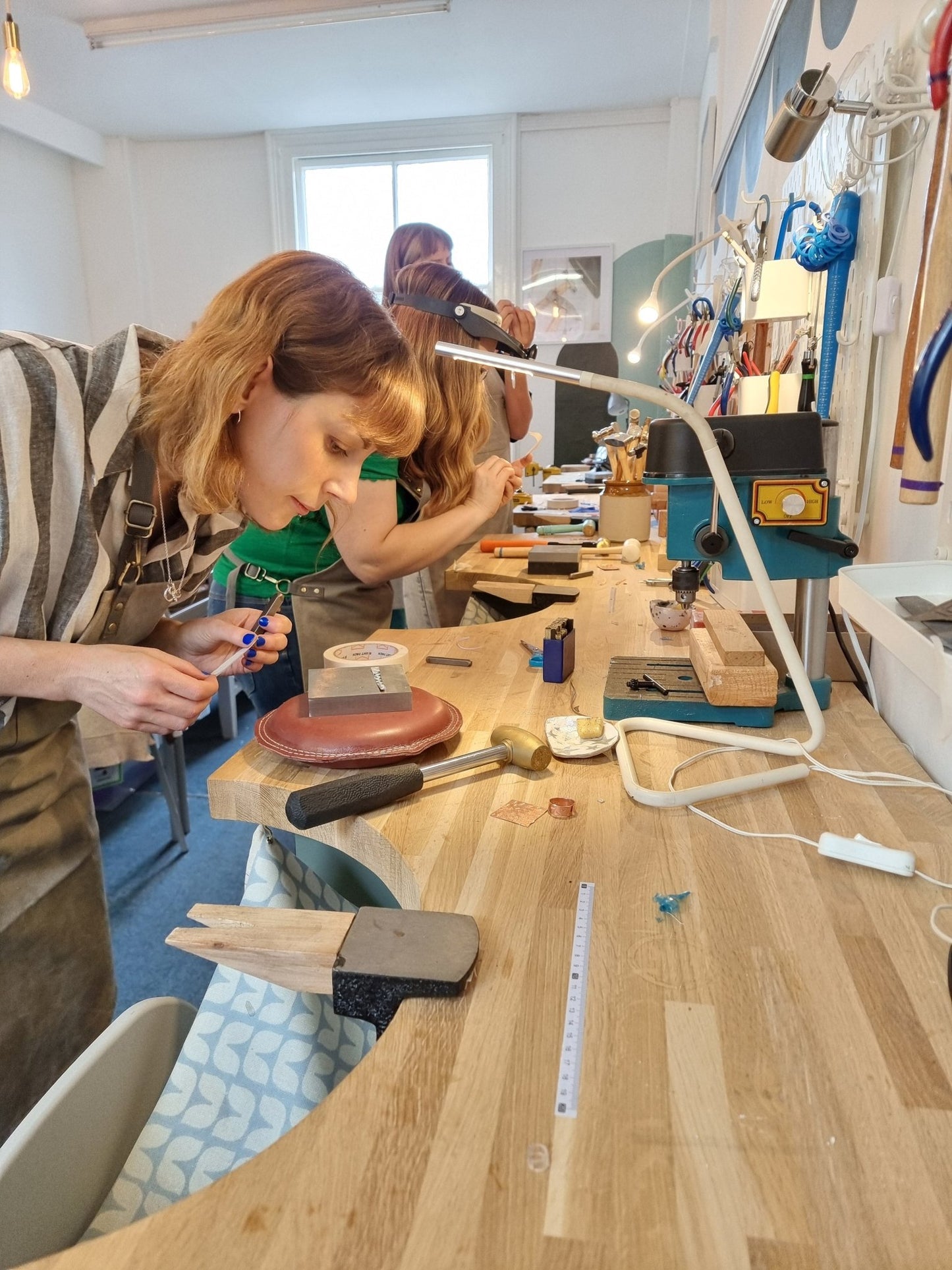 Beginner jewellery - making experiences - The Studio at Wirksworth