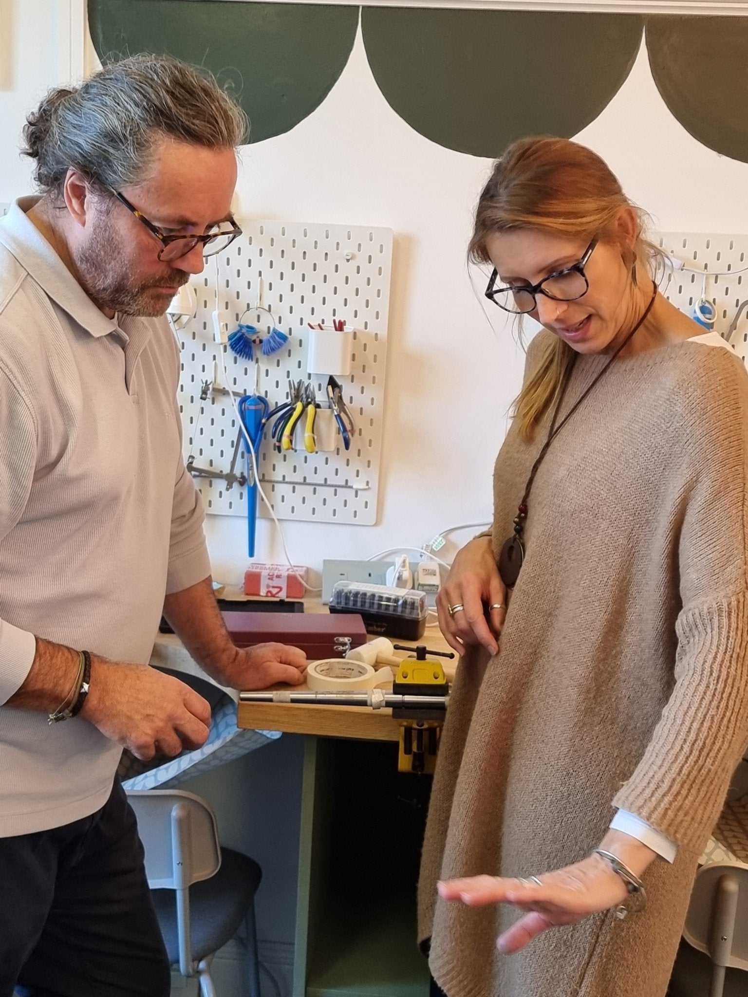 Beginner jewellery - making experiences - The Studio at Wirksworth