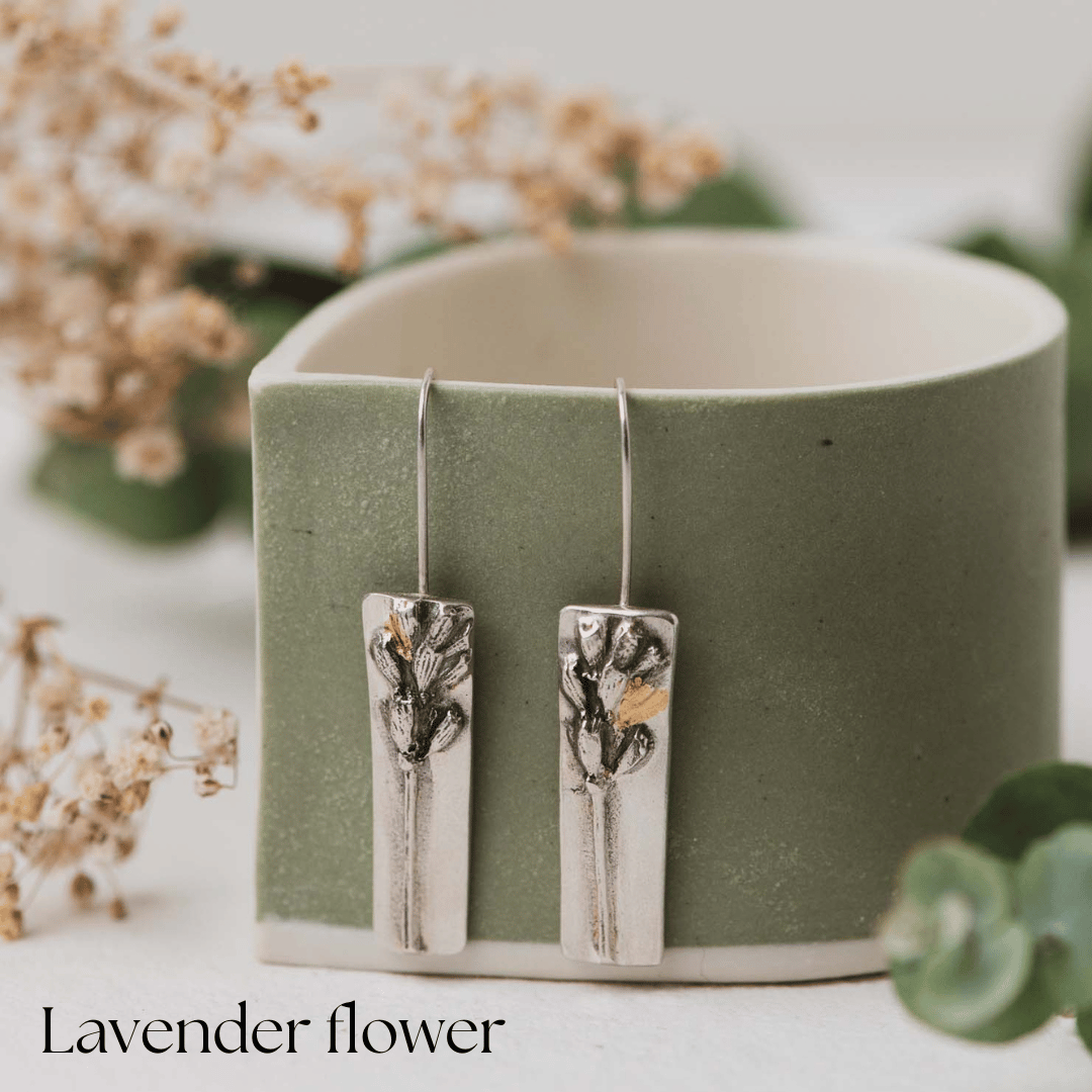 Botanics - dangle earrings - The Studio at Wirksworth