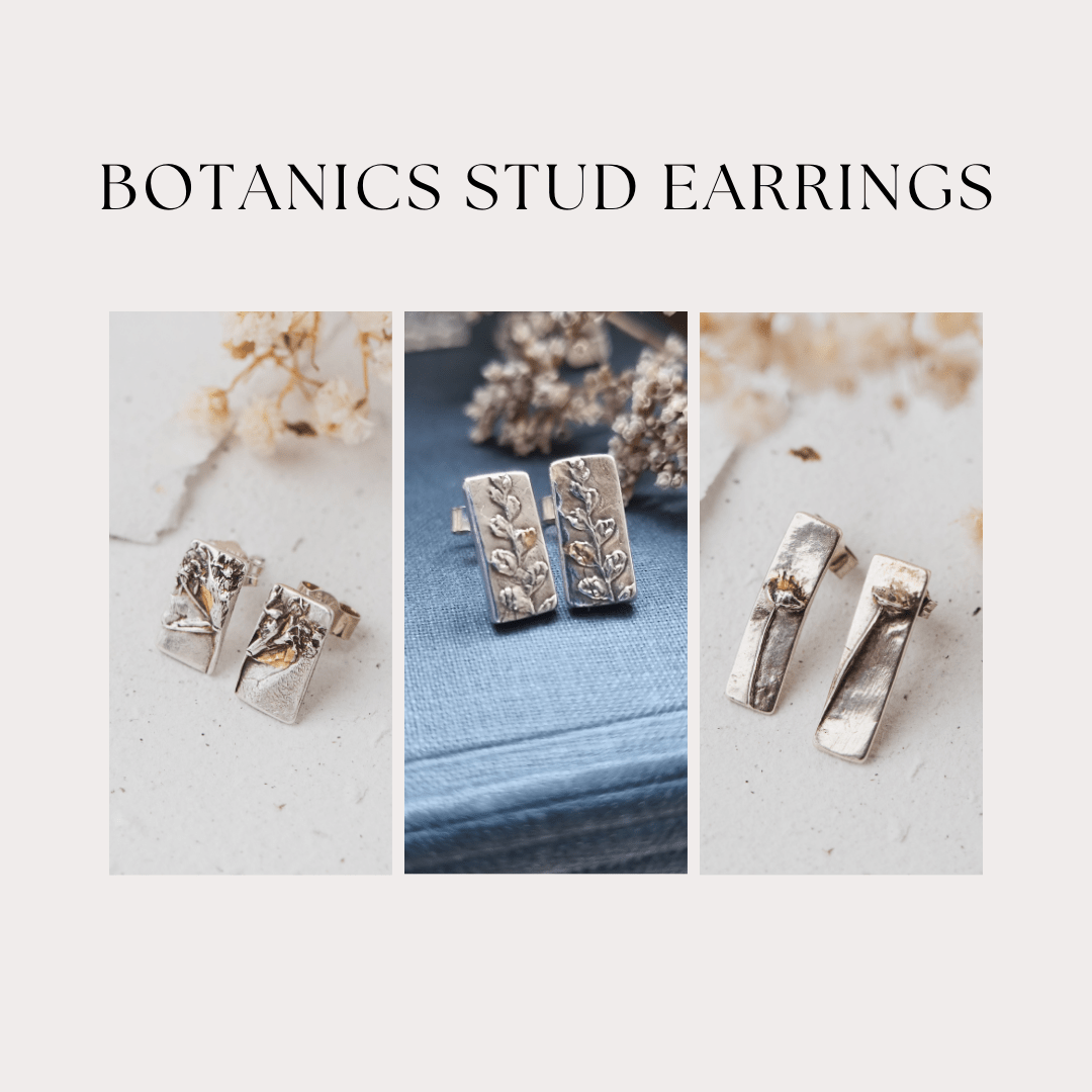Botanics - stud earrings - The Studio at Wirksworth