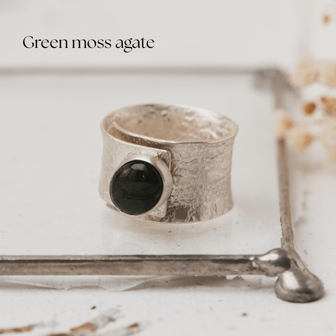 Lace gemstone rings - The Studio at Wirksworth