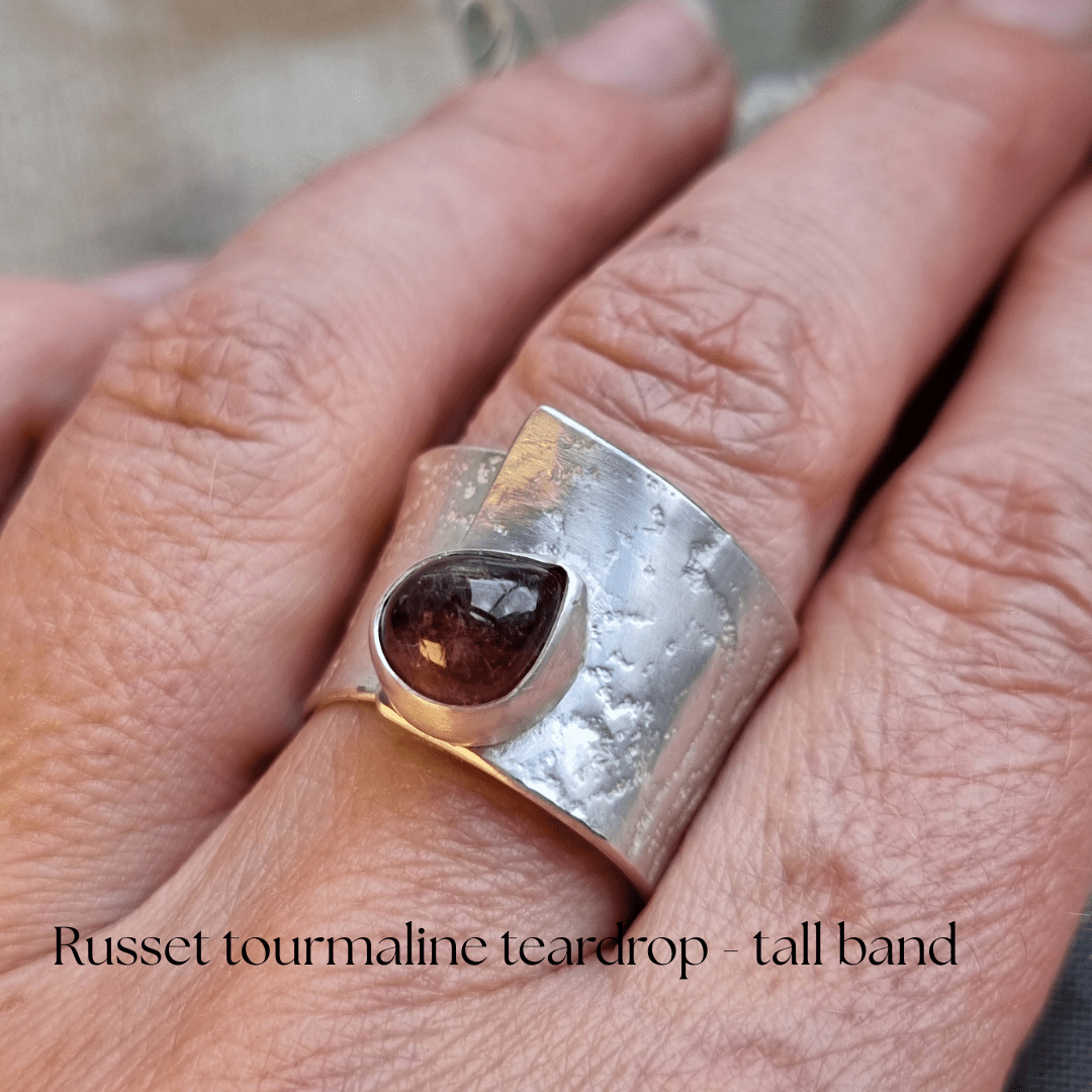 Lace gemstone rings - The Studio at Wirksworth