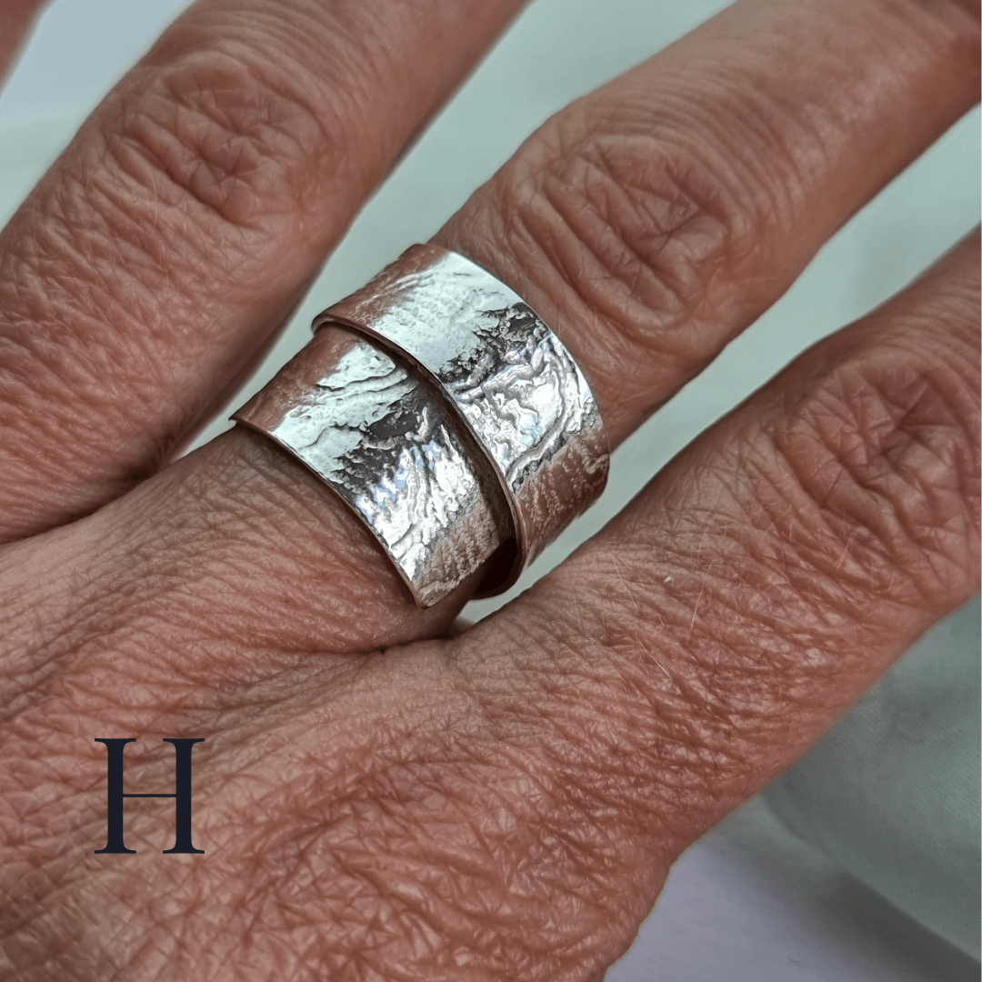 Lace wrap ring - The Studio at Wirksworth