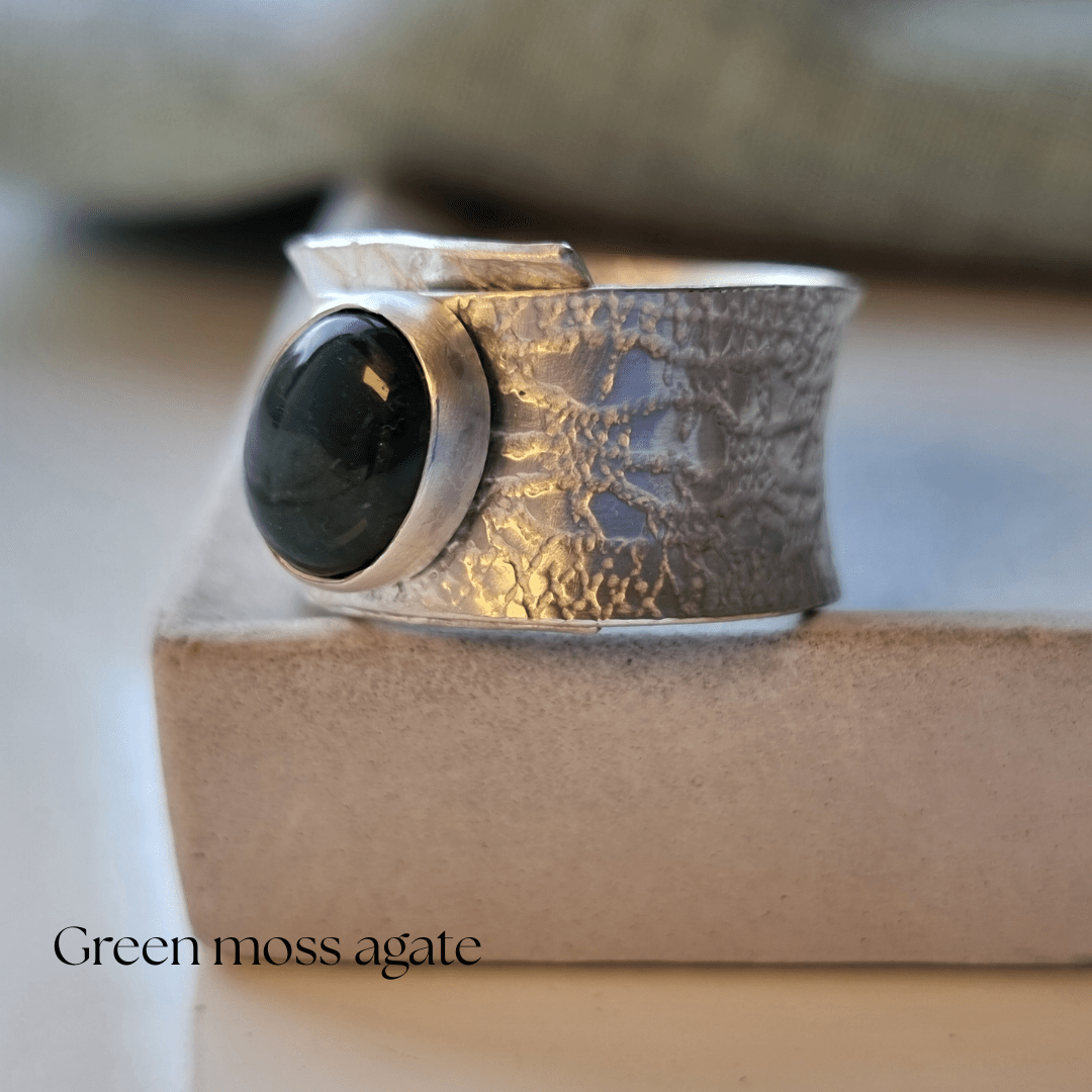 Lace gemstone rings - The Studio at Wirksworth