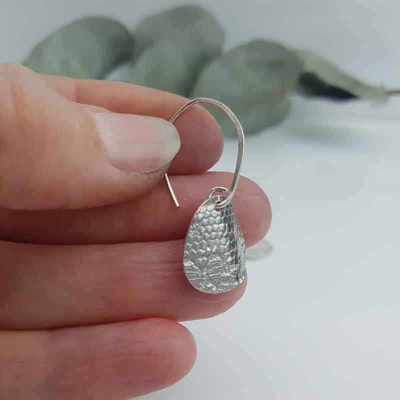 Lace petal earrings - The Studio at Wirksworth