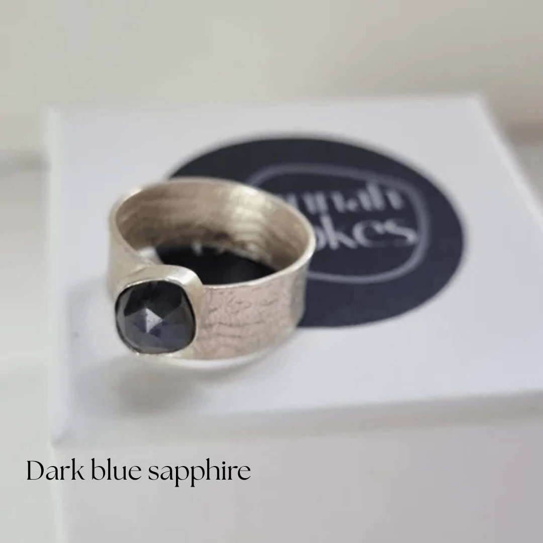 Lace gemstone rings - The Studio at Wirksworth