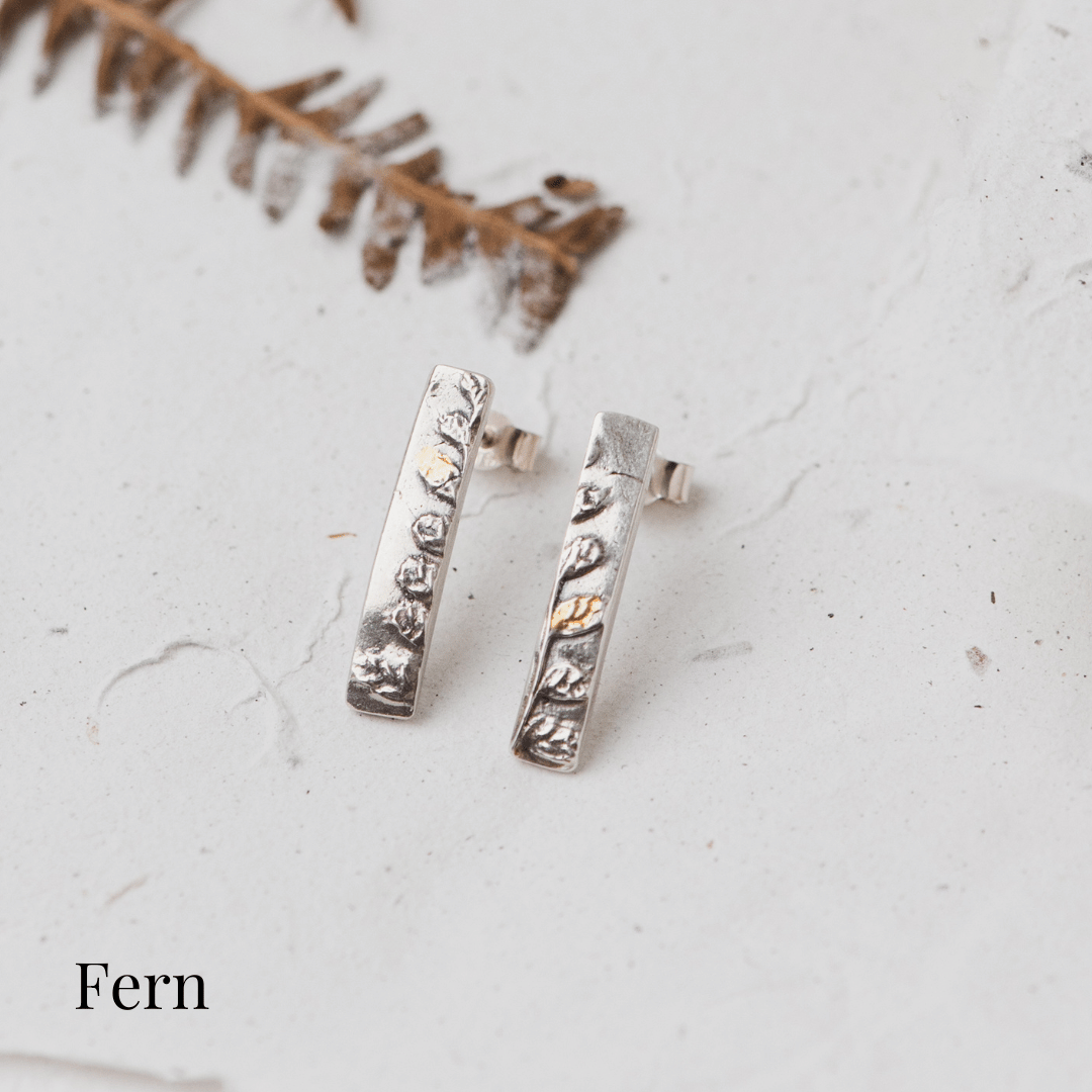 Botanics - stud earrings - The Studio at Wirksworth