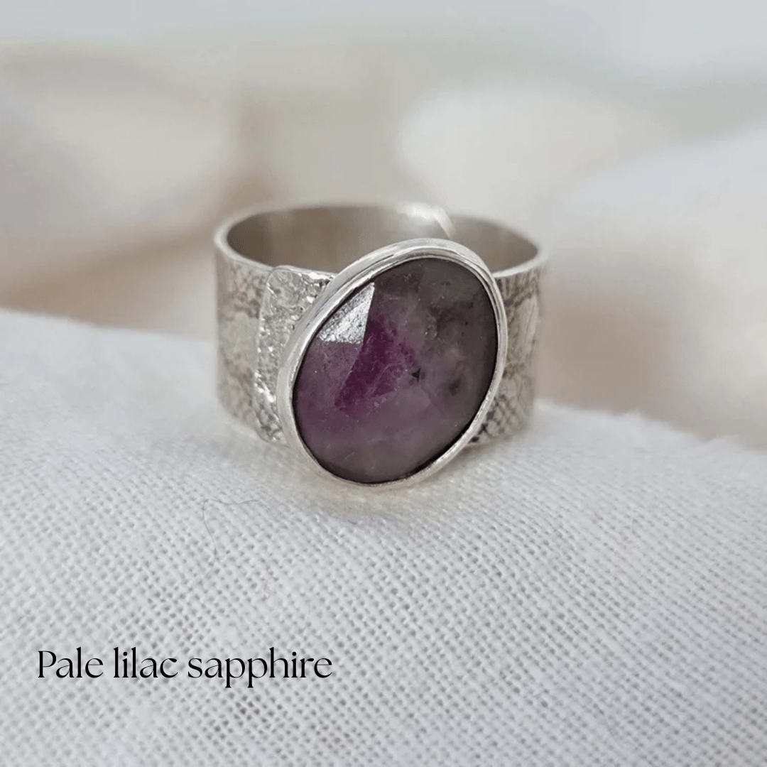 Lace gemstone rings - The Studio at Wirksworth