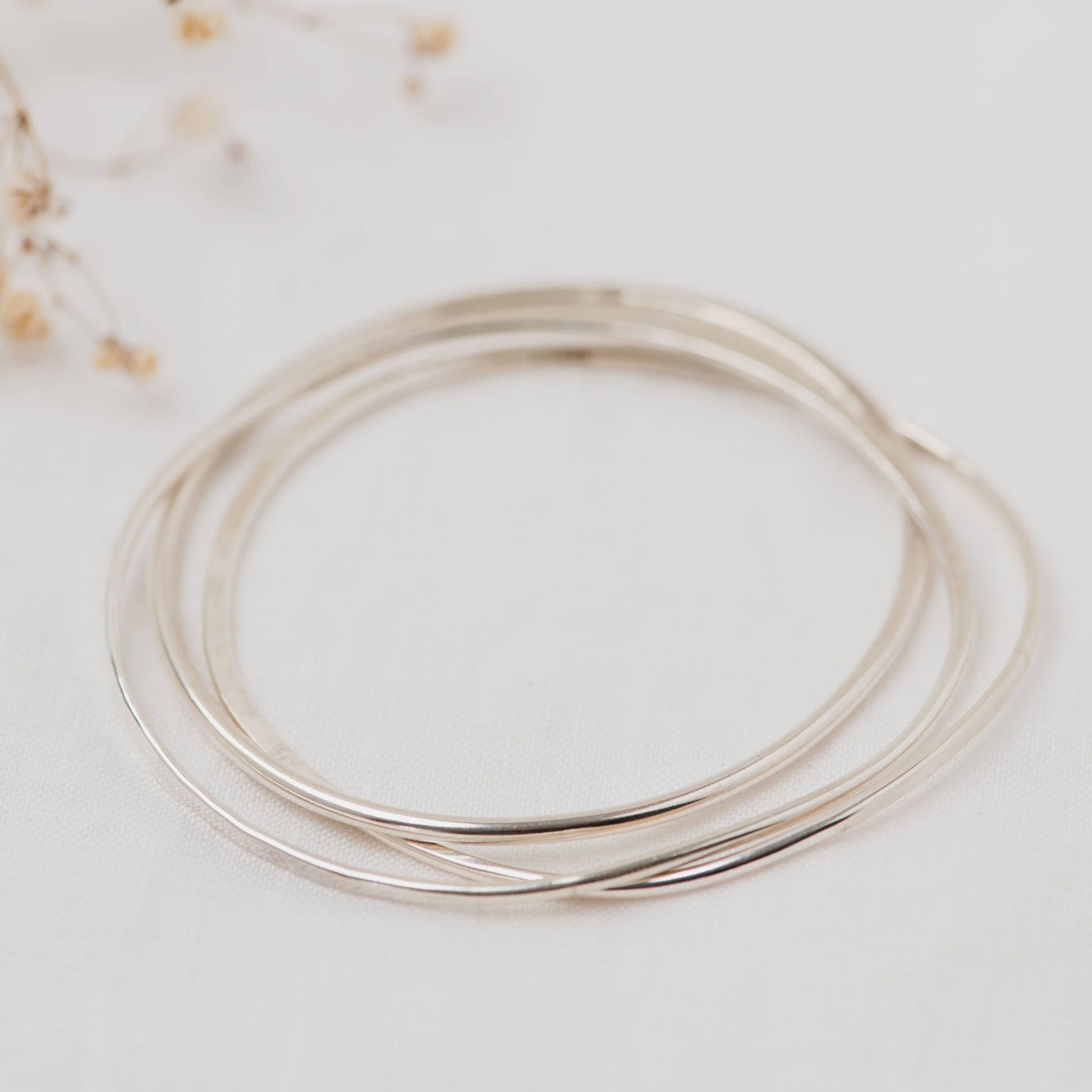 Simple forged bangle - The Studio at Wirksworth