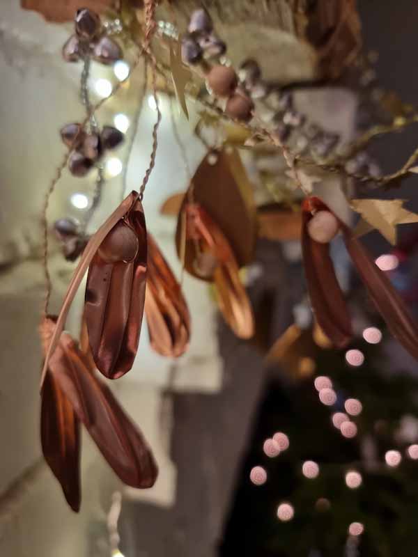 Copper mistletoe decoration - December evening workshop - multiple dates - The Studio at Wirksworth