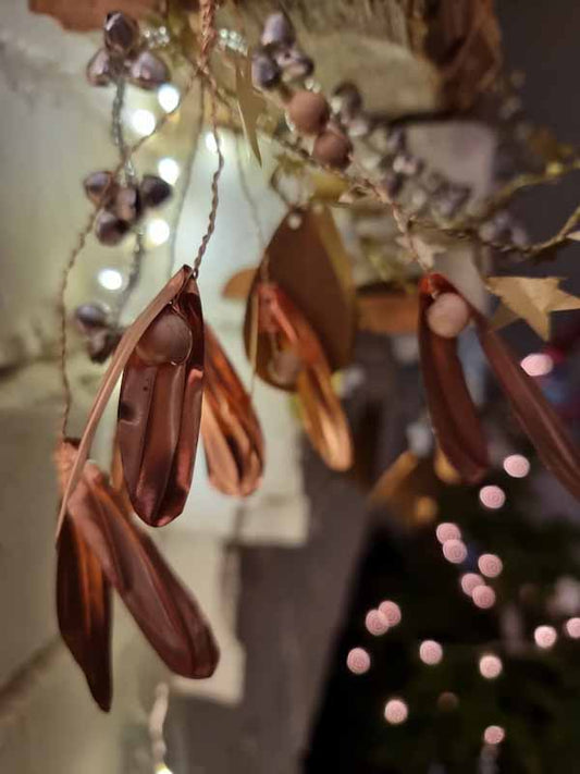 Copper mistletoe decoration - December evening workshop - multiple dates - The Studio at Wirksworth