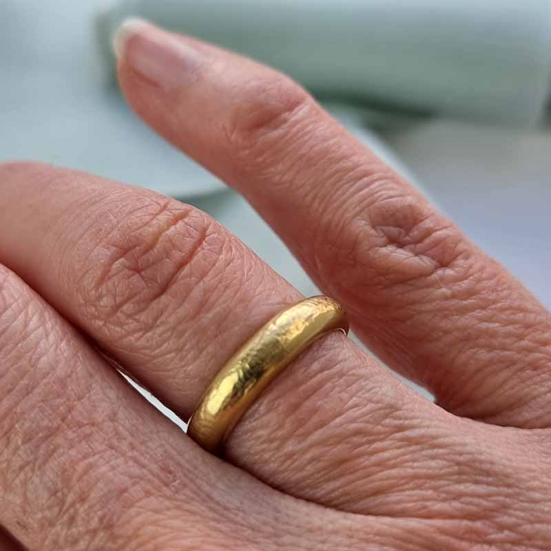 Simple lace ring - The Studio at Wirksworth