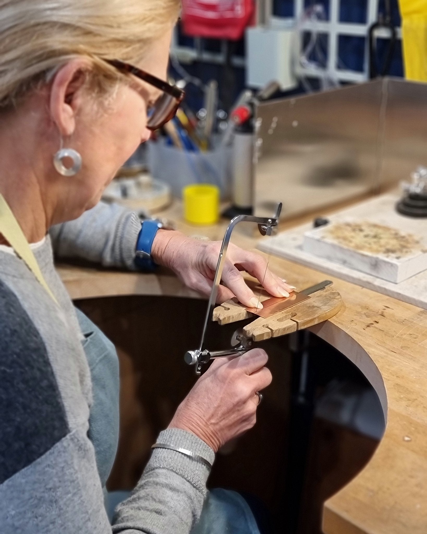 Beginner jewellery - making experiences - The Studio at Wirksworth