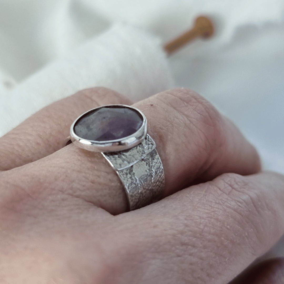 Lace gemstone rings - The Studio at Wirksworth