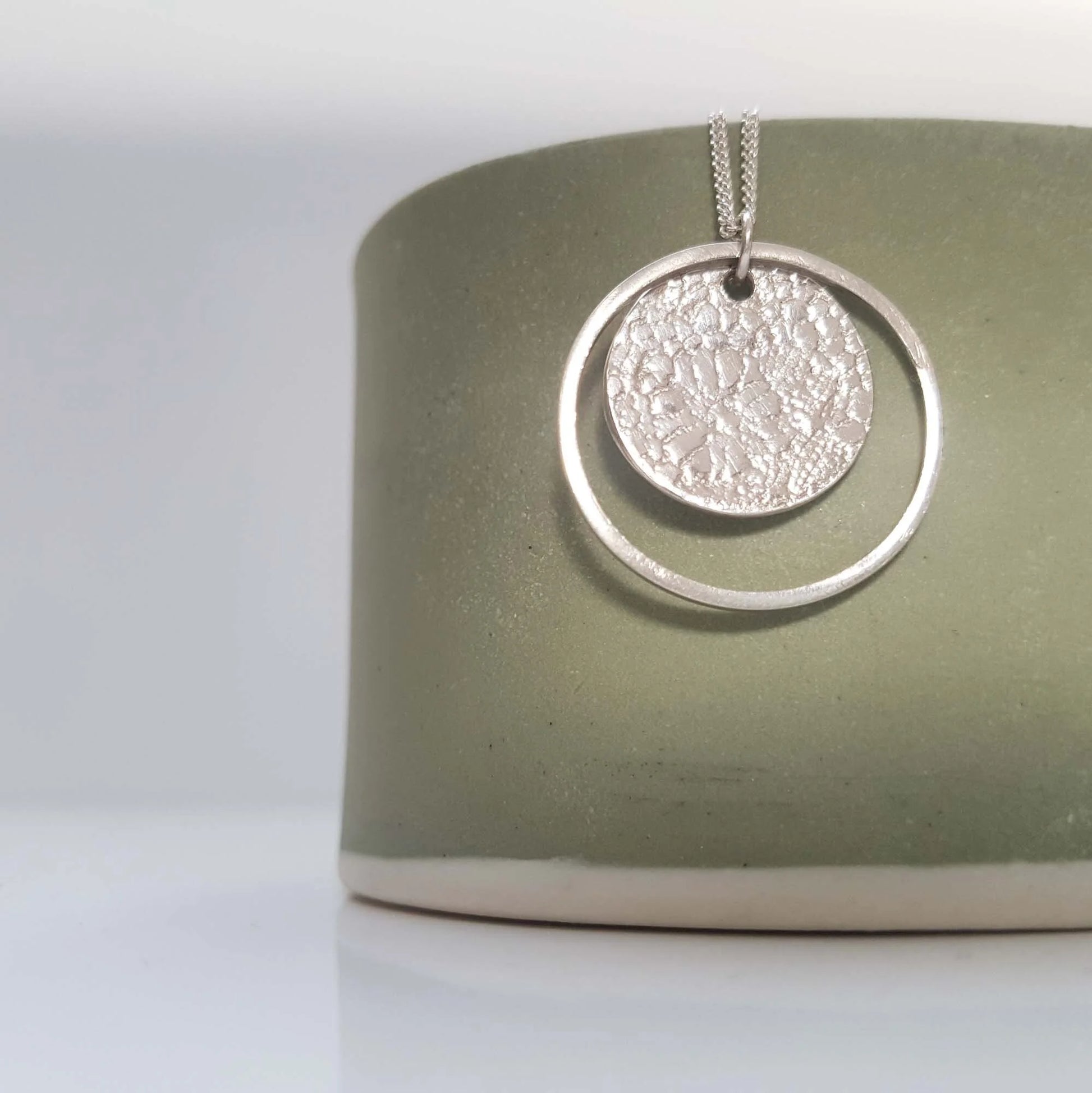 Lace coin necklace - The Studio at Wirksworth