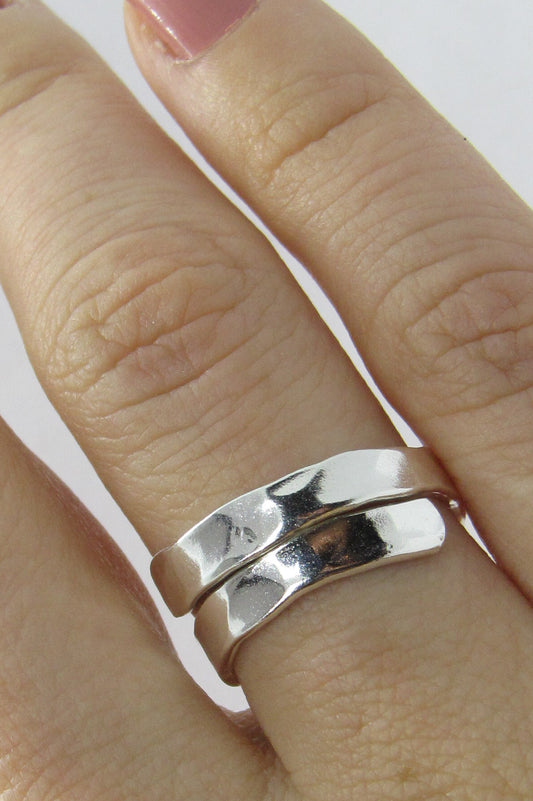 Textured wrap ring workshop - The Studio at Wirksworth